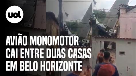 Avi O Monomotor Cai Sobre Casas Ap S Duas Tentativas De Pouso Em Belo