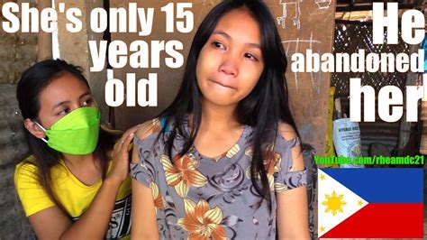 This Beautiful Teen Filipina Is Only 15 Years Old And He Left Her Life And Poverty In