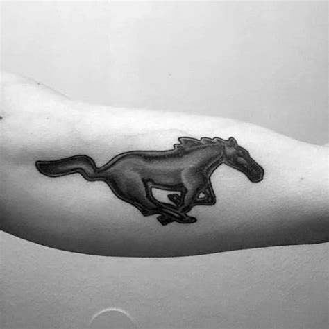 40 Mustang Tattoo Designs For Men Sports Car Ink Ideas
