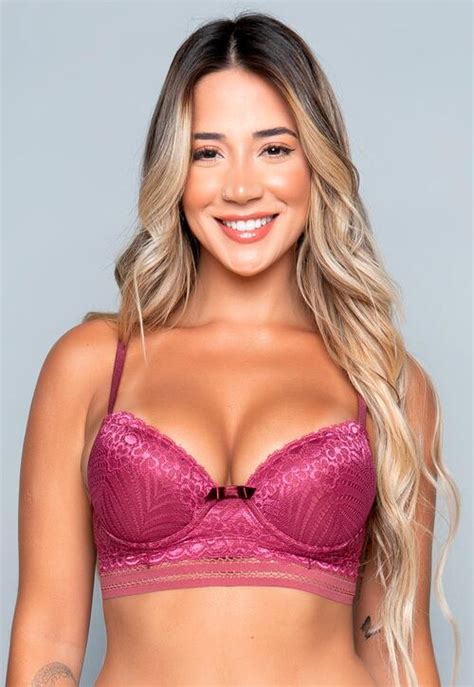 Comprar Suti Lingerie Bojo Renda E El Stico A Partir De R Serra E Mar Modas