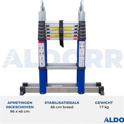 Telescopische Vouwladder Meter Aldorr Home Aldorr