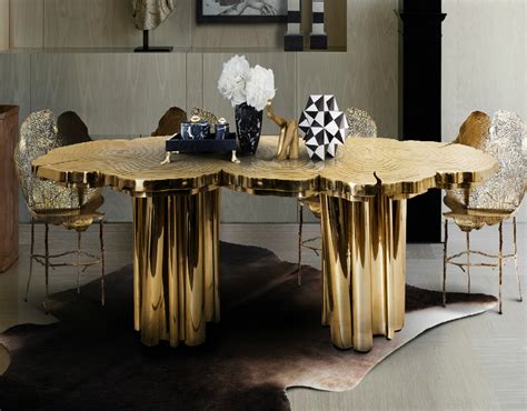 Shimmering Statement Pieces Meet The Fortuna Unique Tables