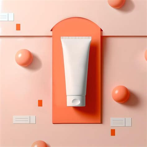 Premium Photo Japanese Skin Care Products Cosmetic Hose Template