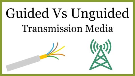 Guided Vs Unguided Transmission Media Differences And Comparison Types Of Transmission Media