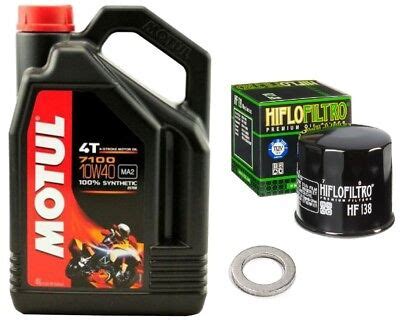 Kit Vidange Huile Moteur Motul W Filtre Huile Joint Suzuki