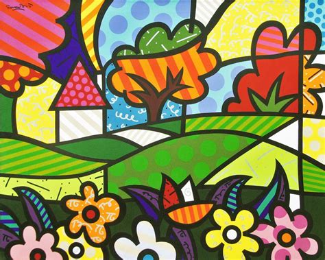 Pintura De Romero Britto - 10