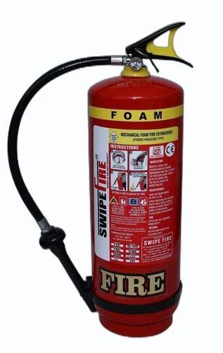 Mild Steel Class B Swipe Foam Fire Extinguisher Capacity 2 Kg At Rs