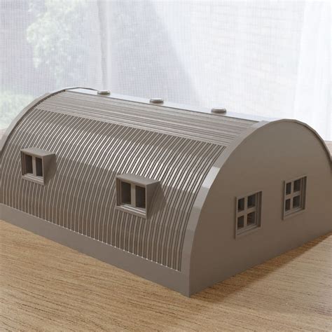 3d Printable Soviet Military Outpost Quonset Hut Barrack Zona Alfa