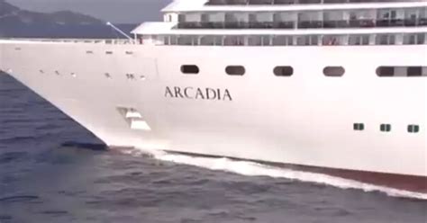 VIDEO P O S Adults Only Cruise Ship Arcadia Undergoes Multi Million