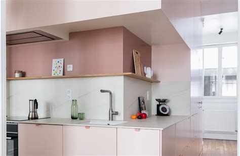La cuisine rose en 10 inspirations - Elle Décoration