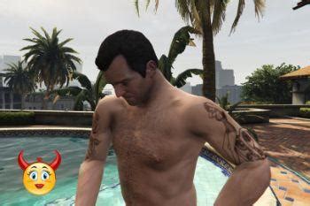 Michael Nude With Special Abilities GTA Mods