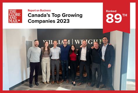 William Wright Commercial Named The 89th Top Growing Company By The