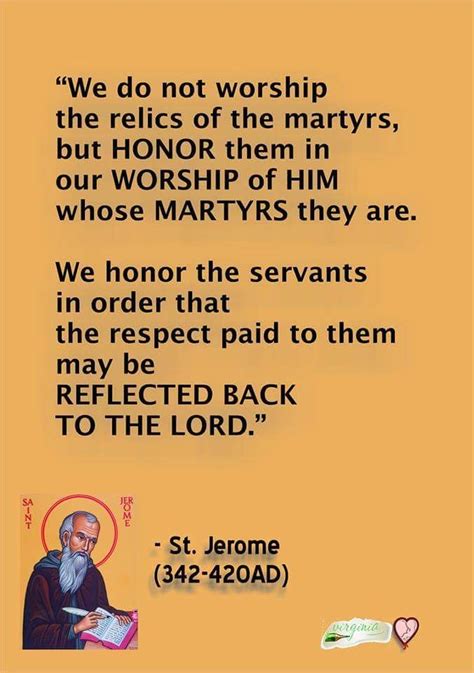 St Jerome Saint Quotes Catholic Catholic Quotes Saint Quotes