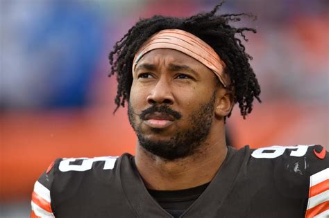 Browns' Myles Garrett thankful for bond with Cleveland: 'It's a ...