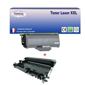 Kit Tambour Toner Compatibles Avec Brother Tn Dr Pour Brother