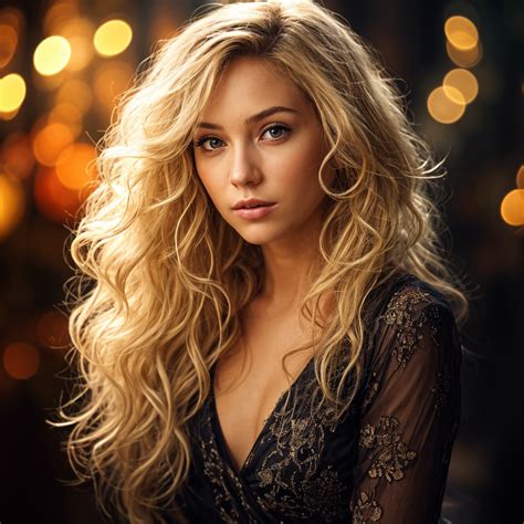 Gorgeous Blonde Girl Image Free AI Generator Makepix