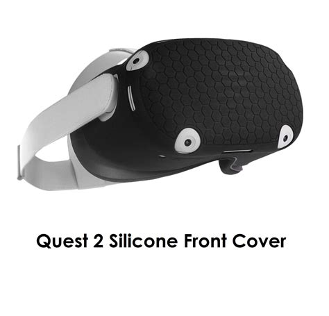 Quest 2 Accessories Silicone Front Cover for Oculus Quest 2 ซลโคนกน