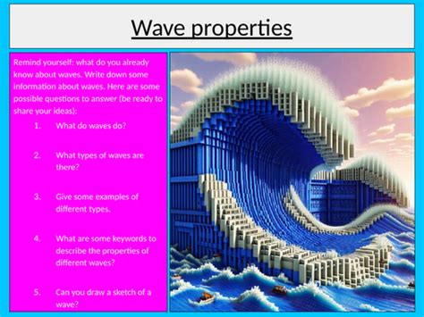 Wave Properties IGCSE Physics | Teaching Resources