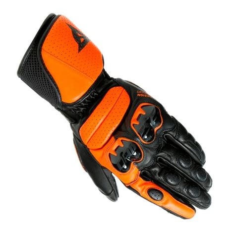 DAINESE Impeto black / orange gloves