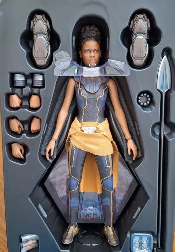 Figura Black Panther Shuri Hot Toys Marvel Seminueva Meses Sin Inter S