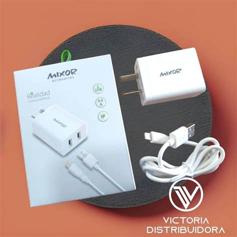 Cargador Mixor Usb Cable Iph Realidad Distribuidora Victoria