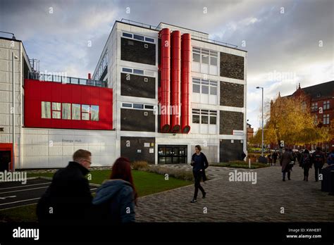 Salford University Energy Hub building on the campus complex Stock ...