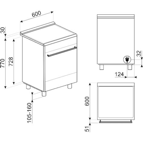 Smeg Classic Cm Induktionskomfur Spsk Ib Elgiganten Elgiganten