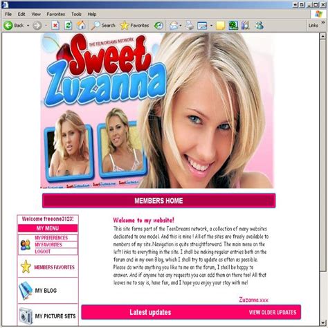 FreeOnes Gives Porn Site Sweet Zuzanna An Overall Review Rating Of 7 8