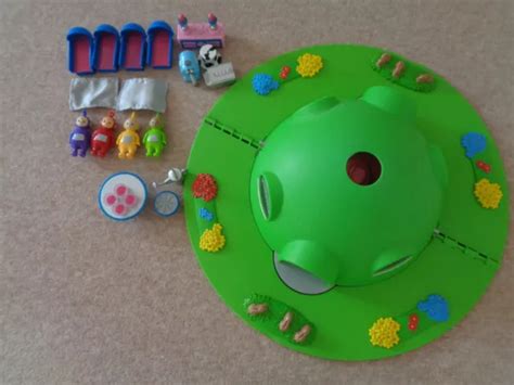 Teletubbies Teletubby House Home Hill Dome With Figures Accessories