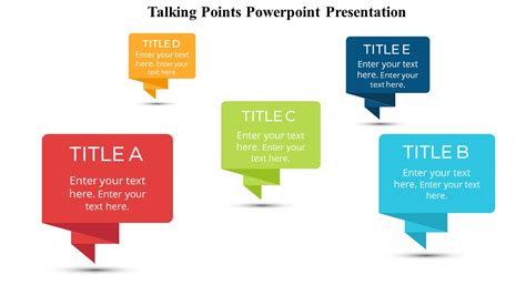 talking points powerpoint   editable pptx