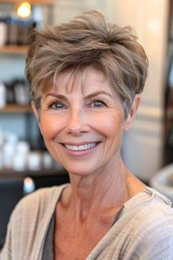 Elegant Short Hairstyles For Women Over With Fine Hair In