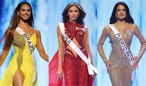 Miss Universe 2023 Preliminary Photos Swimsuit And Evening Gowns Live