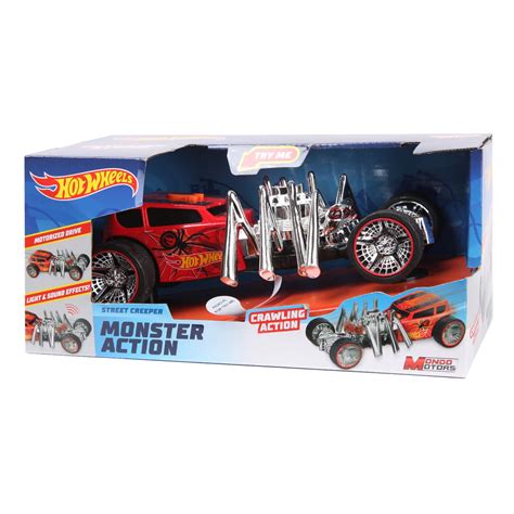 Машина Hot Wheels Monster Action Street Creeper купить в официальном интернет магазине Hot