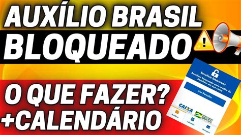 AUXÍLIO BRASIL BLOQUEADO COMO DESBLOQUEAR YouTube