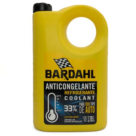 Garrafa De Anticongelante Listo Para Usarse Color Verde Bardahl