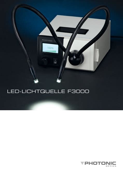 led lichtquelle  photonic optische