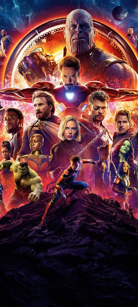 1080x2400 Avengers Infinity War 2018 10k Poster Google Pixel 7 ,HD 4k Wallpapers,Images ...