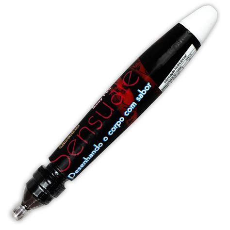 Caneta Comestível Sexy Pen 20g Sensuale Sex Shop Loja Fetiches