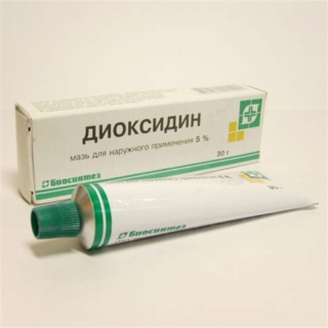 Диоксидин при отите