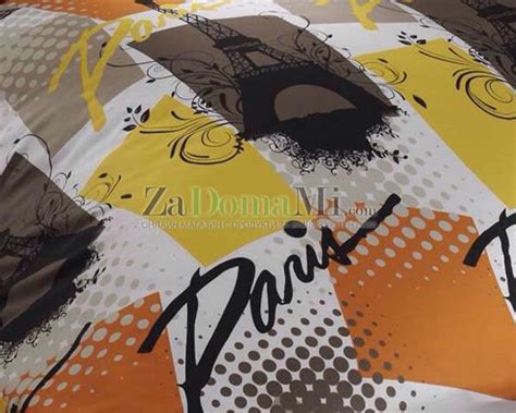 Спално бельо Ранфорс Eiffel