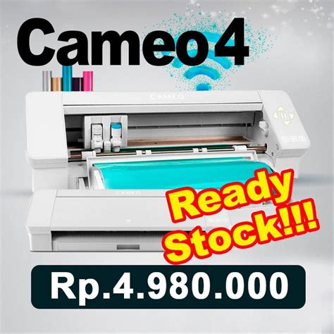 Jual Mesin Cutting Sticker Cameo Alat Sablon Kaos Topi Pemotong