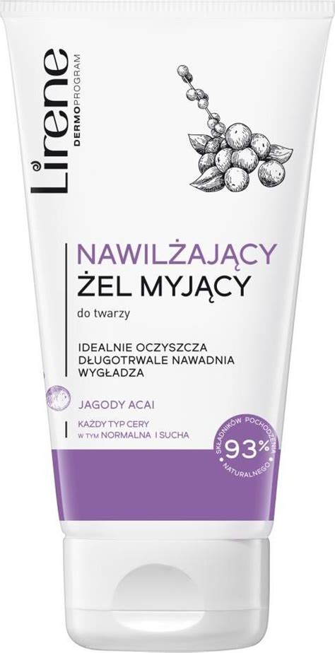 Lirene Nawilżający Żel Myjący Do Twarzy 150Ml - Opinie i ceny na Ceneo.pl