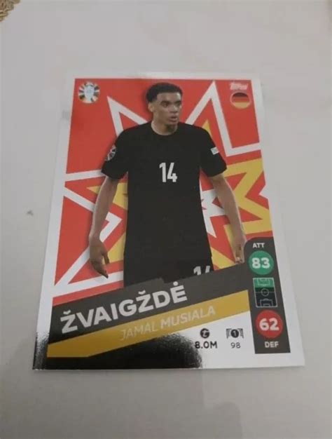 Topps Euro Match Attax All Stars Lidl Lithuanian Version Jamal