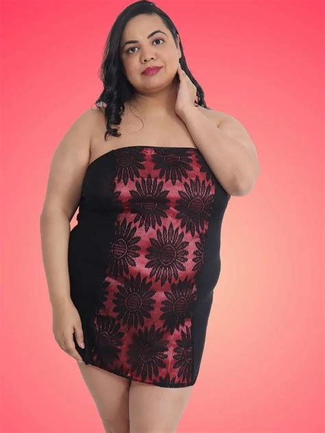 Plus Size Sexy Peach Bridal Babydoll Bikini Dress For Honeymoon Bb H At Bridal