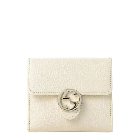 Nude Gucci Fold Over Coin Purse Brandalley