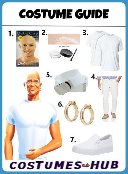 Mr Clean Costume