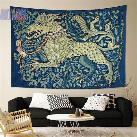 печатный гобелен на стену в спальнюANYIJMO - купить по низкой цене в ...