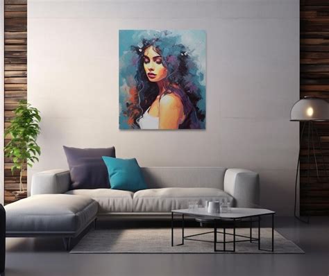 Personaliza Tu Espacio Con Obras De Arte Personalizadas Foto Premium