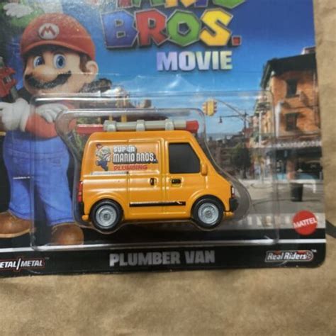Hot Wheels Premium The Super Mario Bros Movie Plumber Van