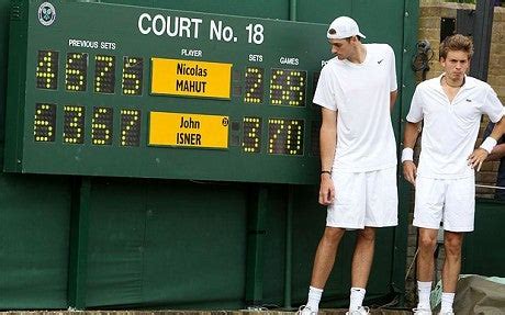 Again Isner Draws Mahut In St Round At Wimbledon Inquirer Sports